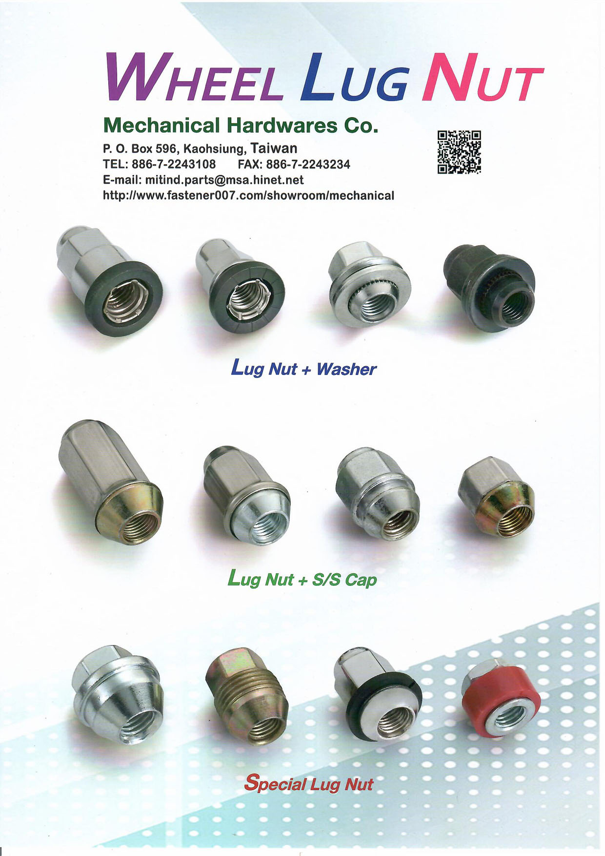 MIT INDUSTRIAL ACCESSORIES CORP. (MECHANICAL HARDWARES CO.)_Online Catalogues