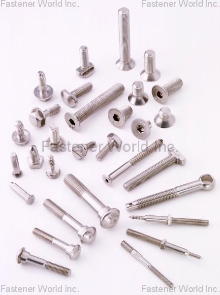 FU HUI SCREW INDUSTRY CO., LTD. (FUKUNG  HARDWARE  CO.  LTD.) , Special stainless steel bolts & screws , Stainless Steel Bolts