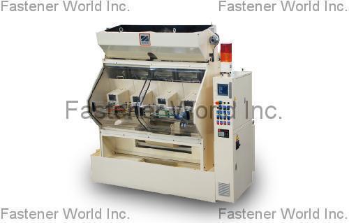 SAN SHING FASTECH CORP.  , 4 Spindles Nut Tapping Machine , Nuts Tapping Machine