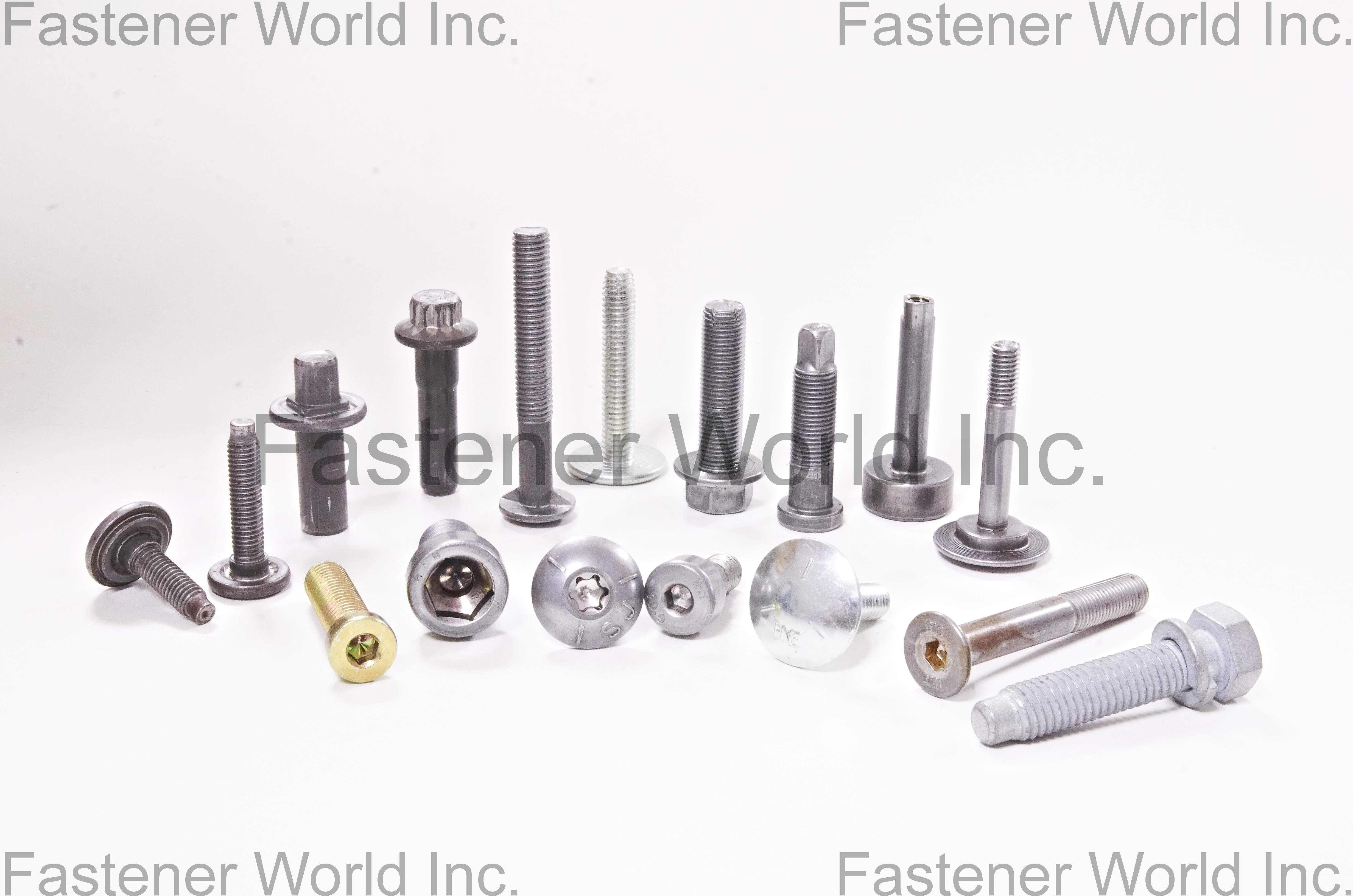 HWEI NEN CO., LTD. , Customized Special Screws / Bolts, Automotive Screws / Bolts, Double-head Screws / Bolts, Alloy Steel Screws, Flange Screws , Customized Special Screws / Bolts