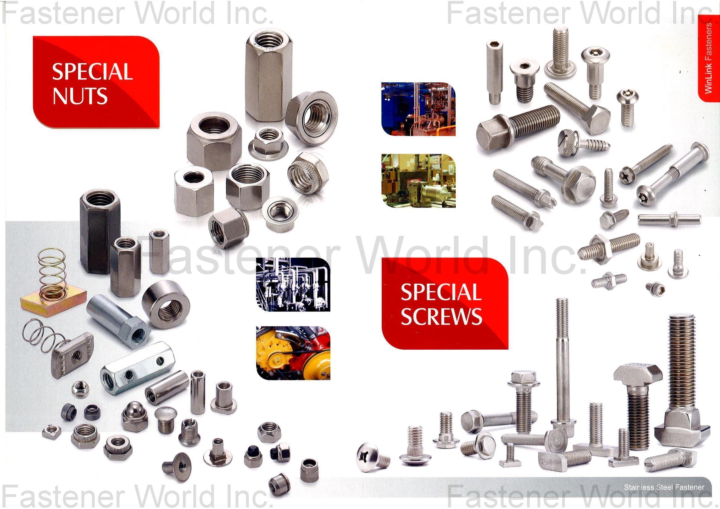 WINLINK FASTENERS CO., LTD.  , Special Nuts, Special Screws , Special Nuts