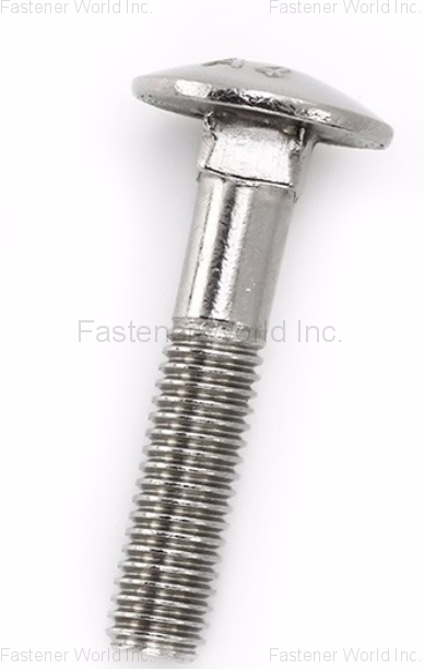 YUYAO AKF FASTENERS CO., LTD. , Stainless Steel 316 Carriage Bolt with Mashroom Head and Square Neck DIN603 (2) , Stainless Steel Bolts