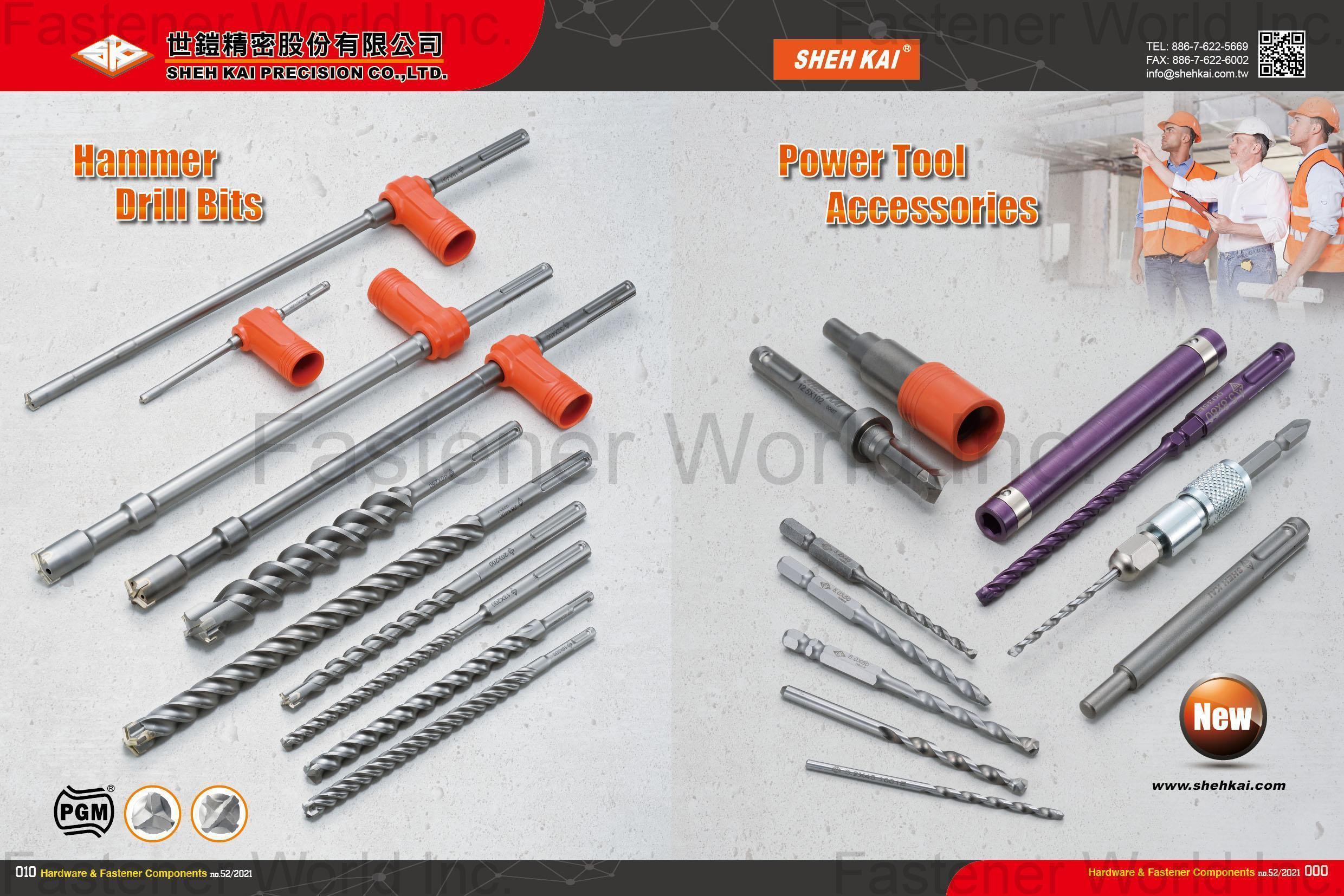 SHEH KAI PRECISION CO., LTD.  , Hammer Drill Bits, Power Tool Accessories