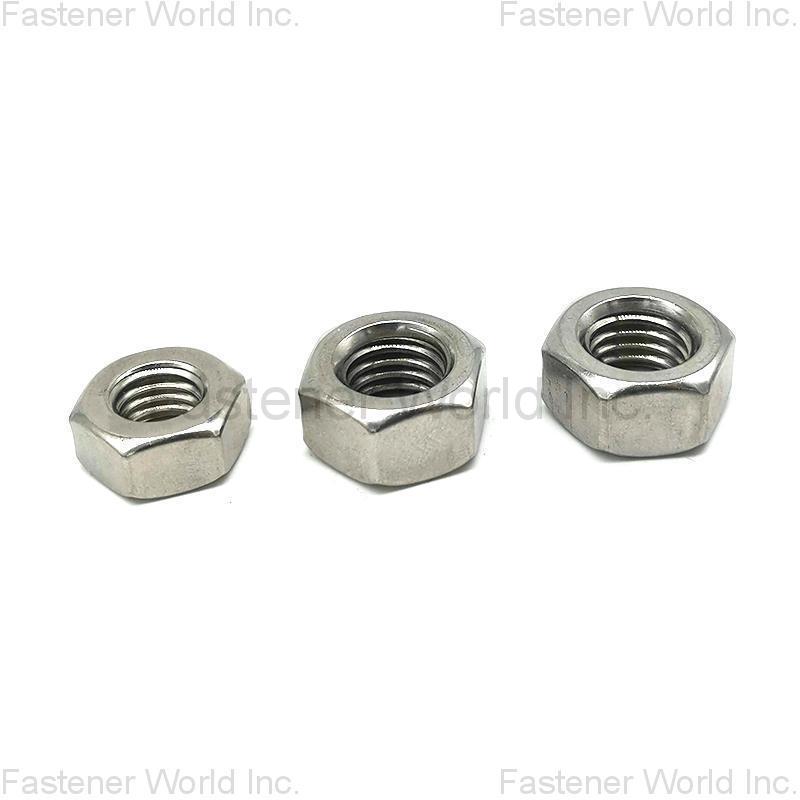 JIAXING HAINA FASTENER CO., LTD. , Stainless Steel A2-70 A4-80 Hex Head Nut