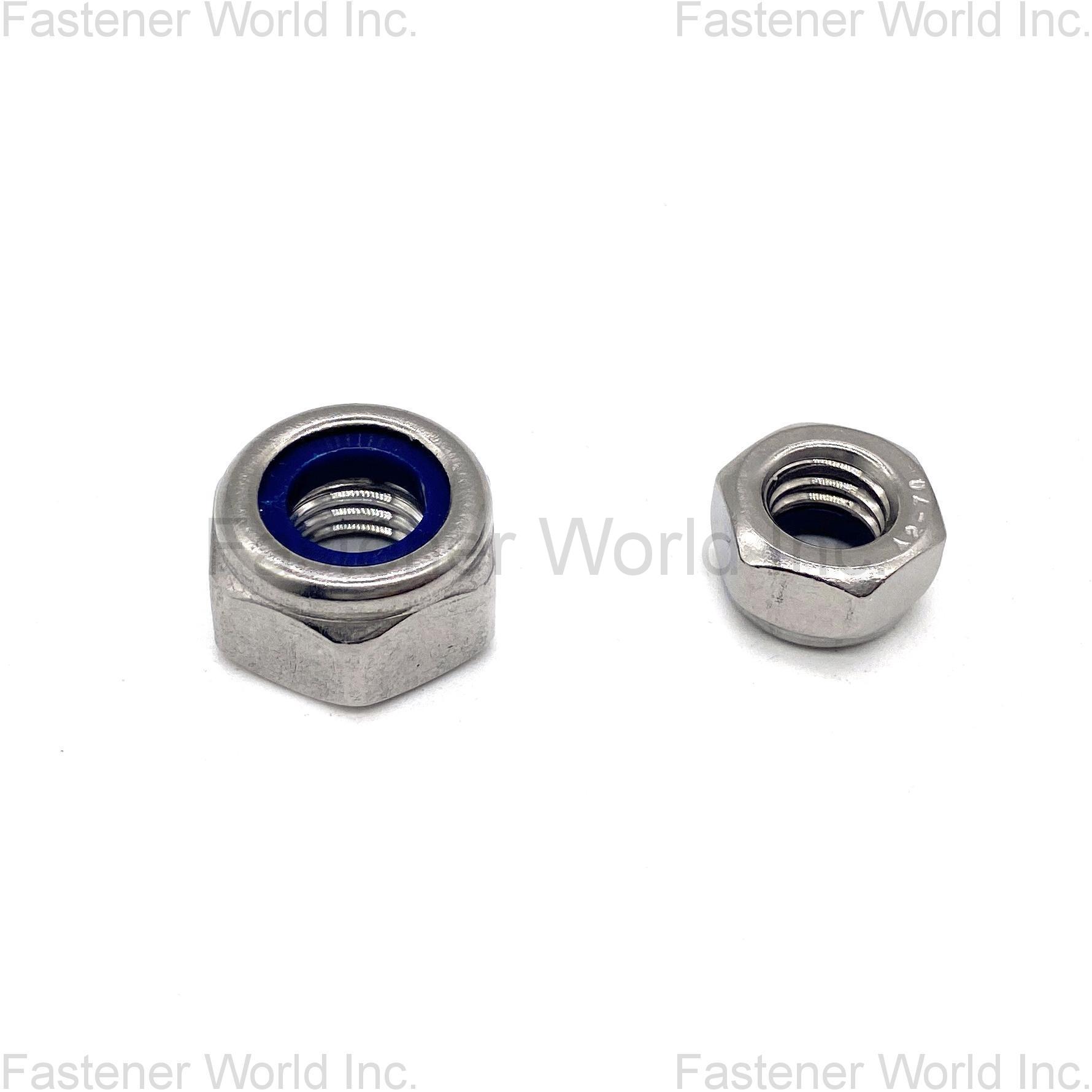 JIAXING HAINA FASTENER CO., LTD. , DIN 985  Stainless Steel 304/316 Hex Nylon Lock Nut 