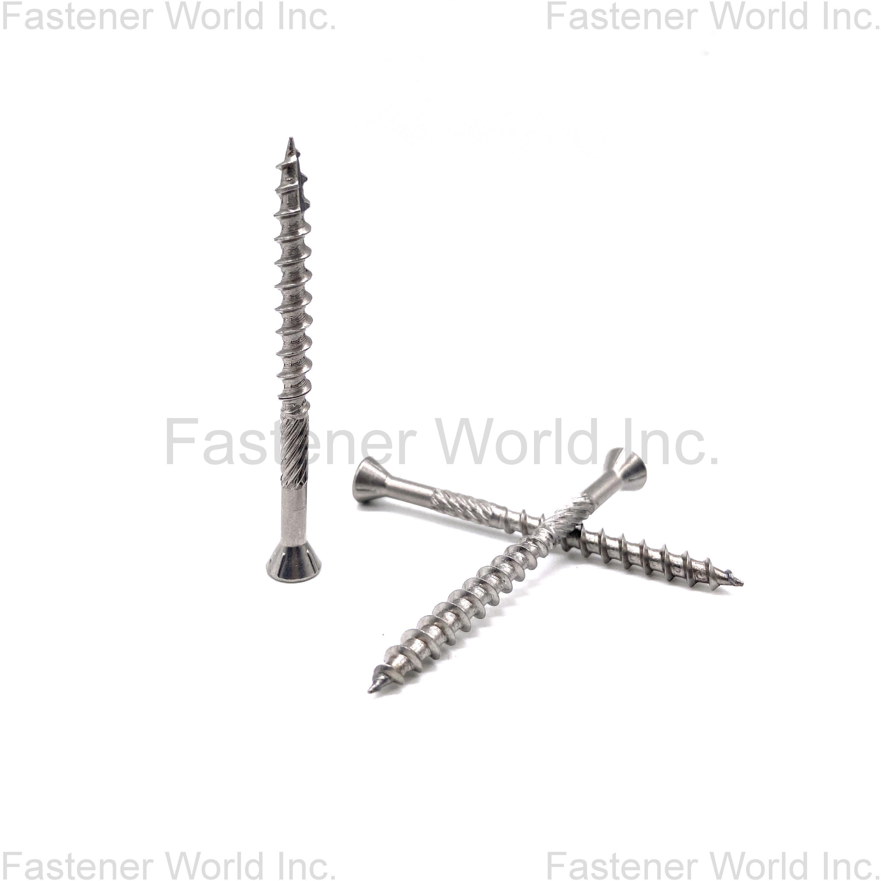 JIAXING HAINA FASTENER CO., LTD. , SS304 SS316 Deck Self Tapping Screw