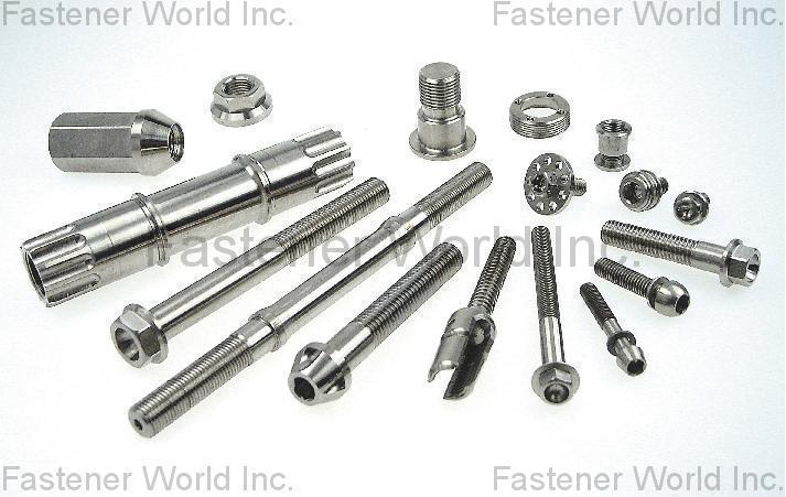 J. T. FASTENERS SUPPLY CO., LTD.  , Titanium Parts , CNC parts, CNC lathe