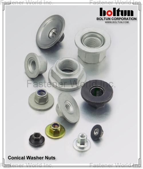 BOLTUN CORPORATION  ,  Conical (Combi) Washer Nuts  , Conical Washer Nuts