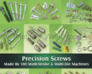 Industrial Fasteners, Screws, Bolts, Nuts, Rivets, Pins, Washers and Expansion Anchors, Precision Screws(STARBEST ENTERPRISE CO., LTD. )