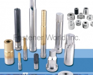 Second Punch, Polygon Punch, Customize Punch, Round Punches Pins, Screw Dies, Carbide Punch, Round Punch, Machine Parts(WAN IUAN ENTERPRISE CO., LTD. )