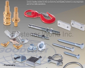 Fasteners, Riggings, Turning Parts, Casting Parts, Stamping Parts(嘉興市固威貿易有限公司)
