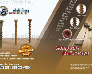 fastener-world_SHEH FUNG SCREWS CO., LTD.   fastener-world(SHEH FUNG SCREWS CO., LTD.  )