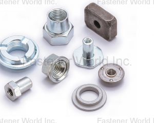 Customized Multi-Processes Cold Forged Screw, Bolt, Nut, Bush, Spacer, Stamping, Deep Drawn, CNC, Machining parts.(CANATEX INDUSTRIAL CO., LTD.)