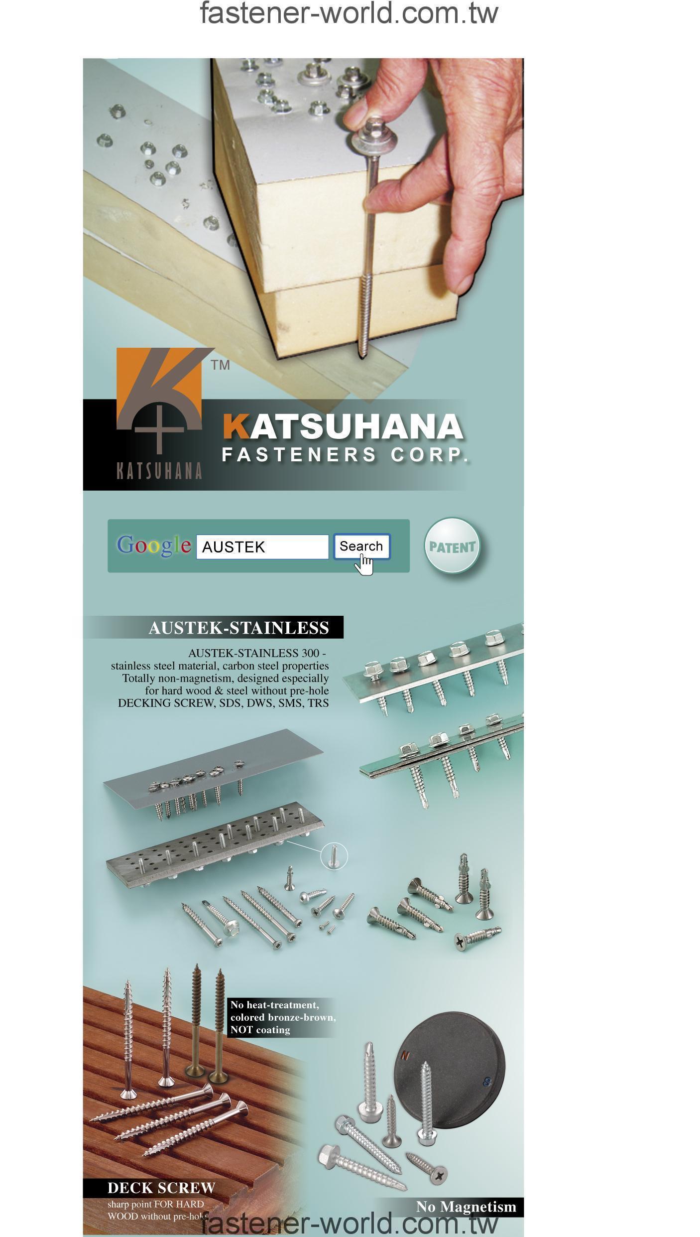 KATSUHANA FASTENERS CORP.  Online Catalogues