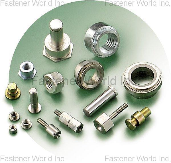 WEH SHENG PRECISION INDUSTRY CO., LTD. , Standoff, Hexagon male-female spacer, Bushings nuts, Self clinching standoff/stud, Broaching nuts , Insert Nuts