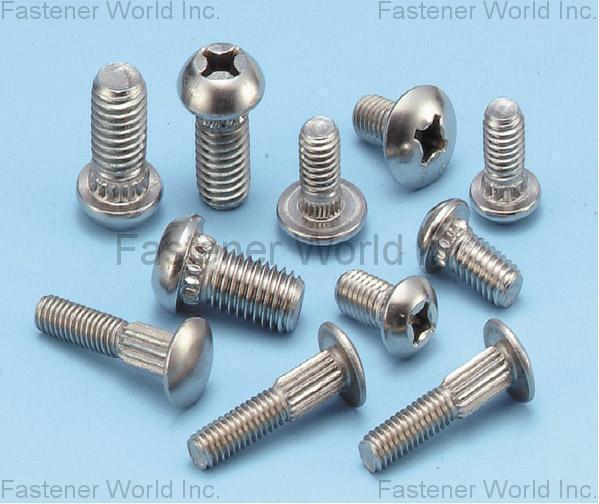 A. JATE STEEL CO., LTD.  , Ribbed neck bolts series , Precision Electronic Screws