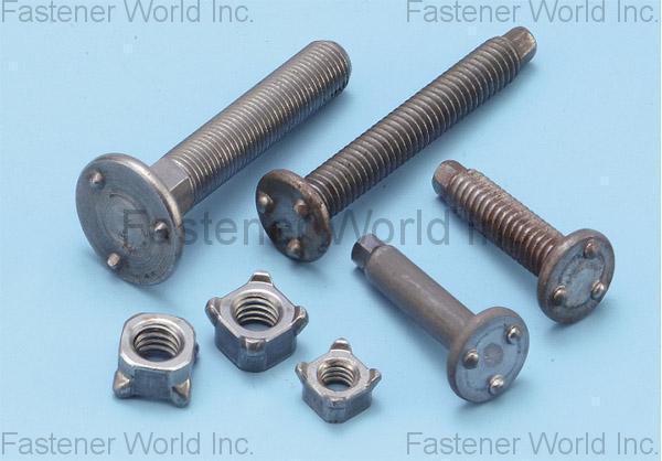 A. JATE STEEL CO., LTD.  , Welding series ( both screws and nuts) , Weld Screws