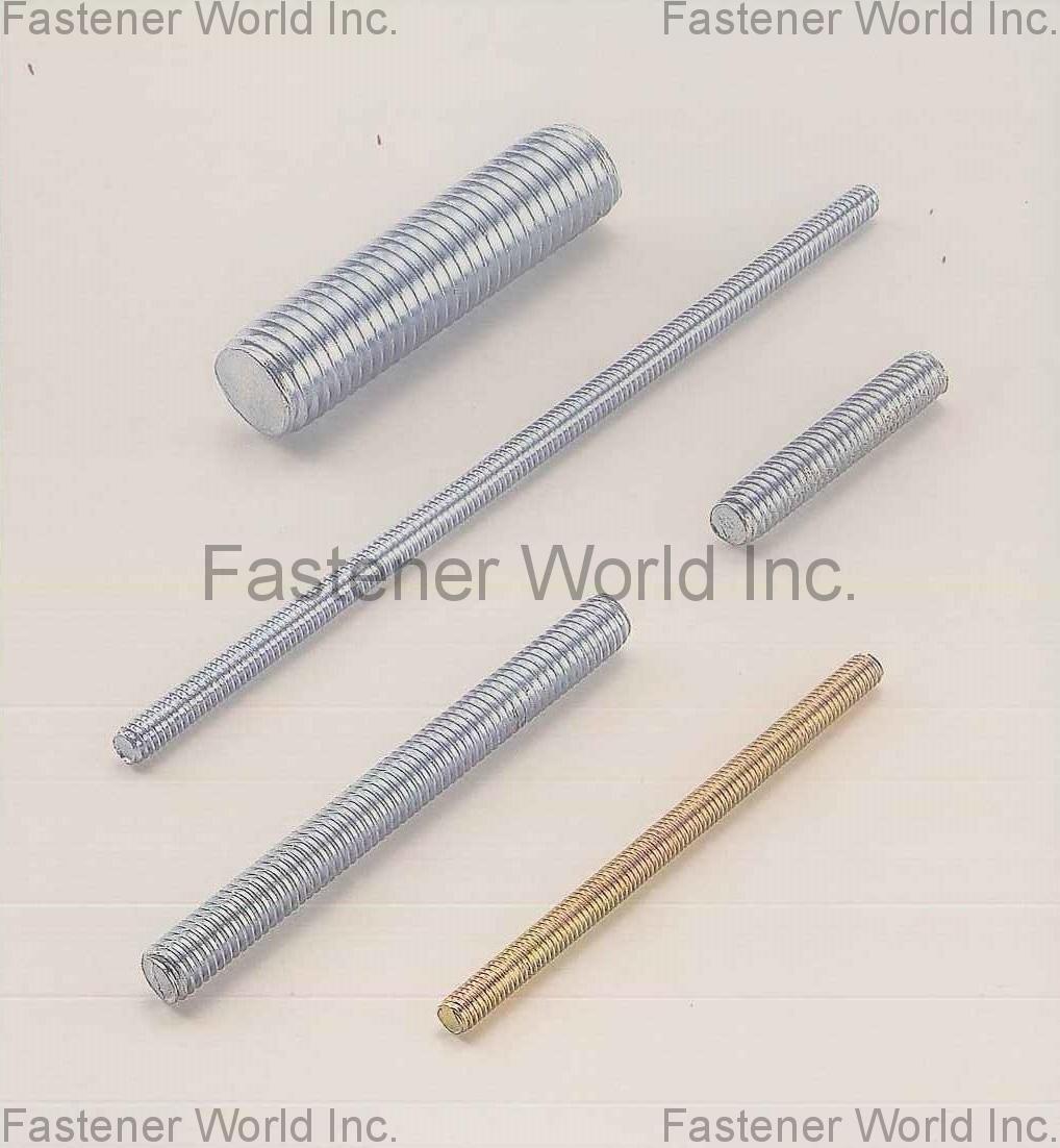 LIEN SHIN SCREW WORKS CO., LTD. , Threaded Rod, Double End Stud, Carriage Screw, U-Bolt, Special Screw, Foundation Bolts, Chemical Anchor Bolts, Stainless Steel , Thread Rod