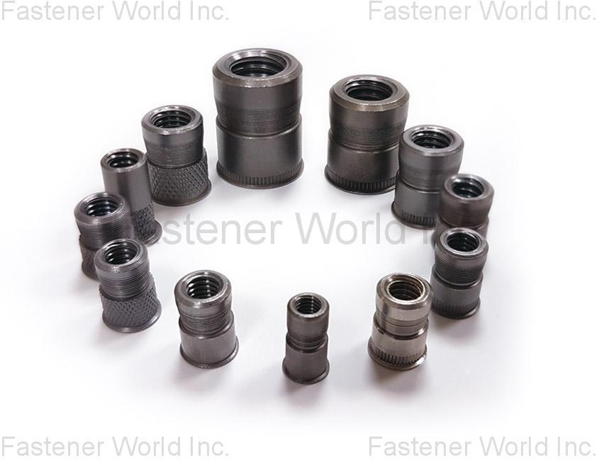 WEH SHENG PRECISION INDUSTRY CO., LTD. , Nutsert inserts,Rivet nut , Retaining Nuts