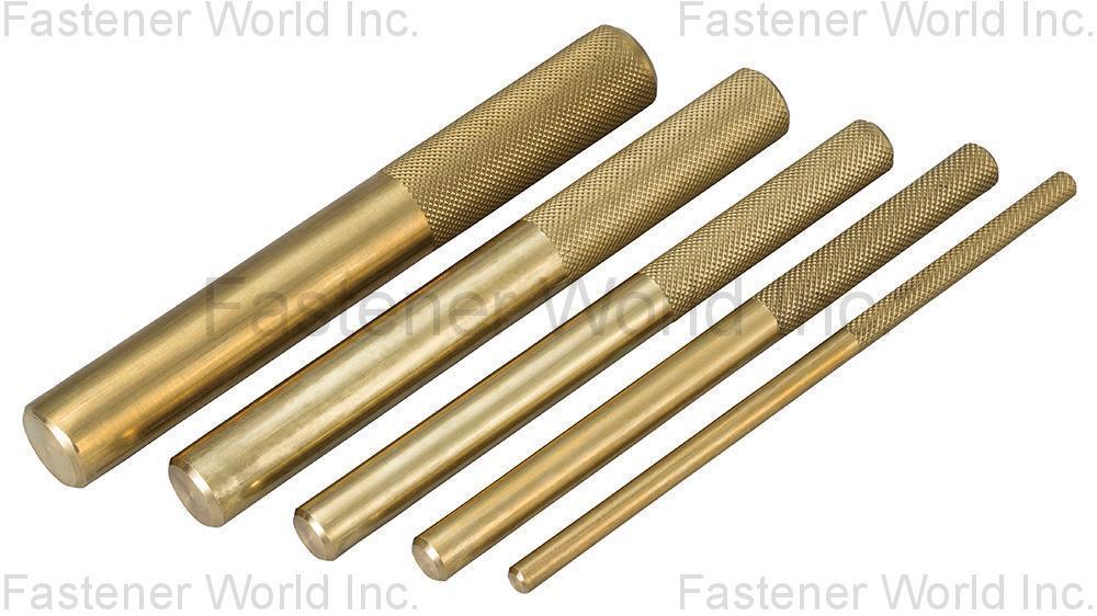 ING-HWEI IMPLEMENTS MFG. CORP. , 5pc BRASS DRIFT PUNCH SETS