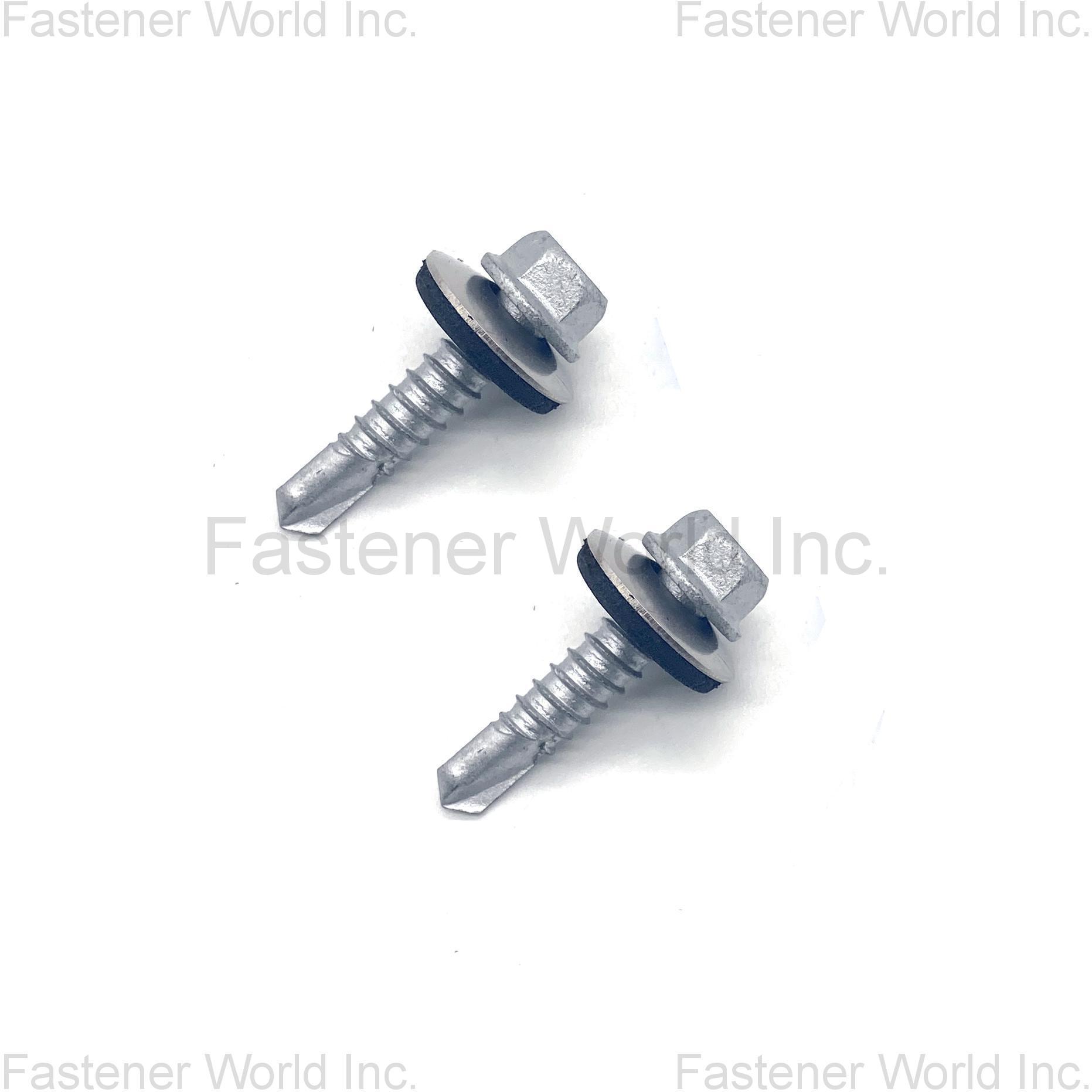 JIAXING HAINA FASTENER CO., LTD. , SS304 SS410 Bi-metal Hex Head self drilling Screw