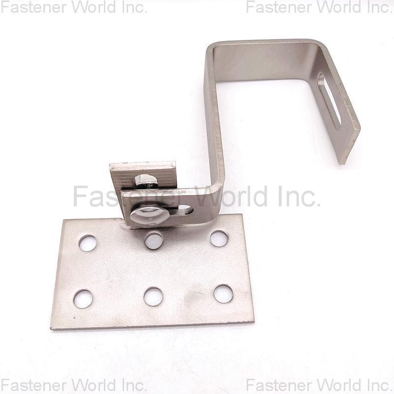 JIAXING HAINA FASTENER CO., LTD. , adjustable solar system  stainless steel 430 304 solar bracket