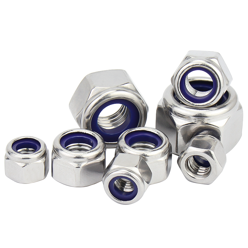 CHENGYI Fastener (CY Fastener) , DIN982 DIN985 Nyloc Nut With Stainless Steel Material & Nylon Piece Insert