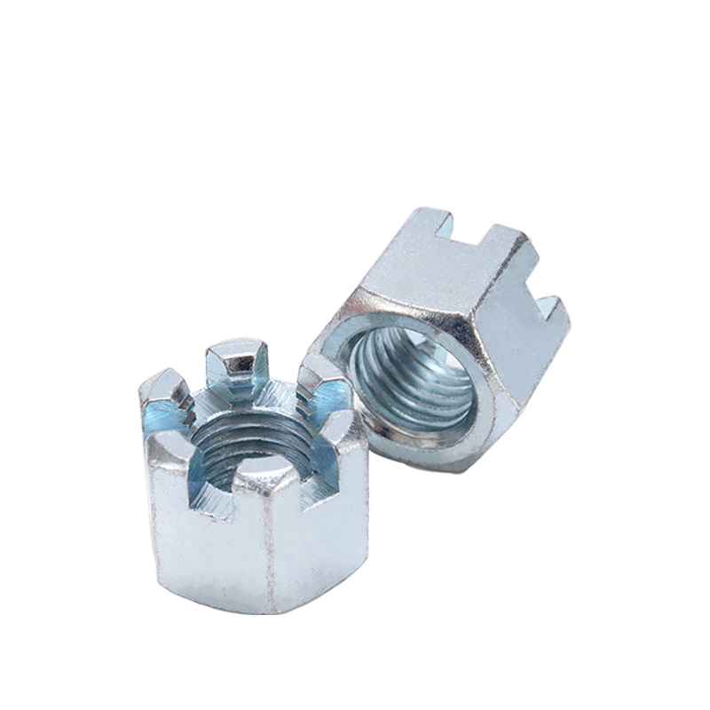 CHENGYI Fastener (CY Fastener) , DIN935 Castle Nuts With Zinc Plated Surface & High Tensile