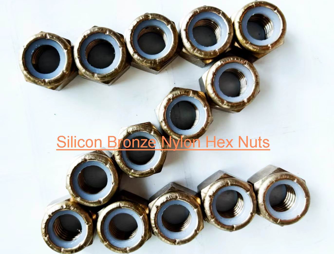 Chongqing Yushung Non-Ferrous Metals Co., Ltd. , Silicon Bronze Nylon Lock Hex Nuts