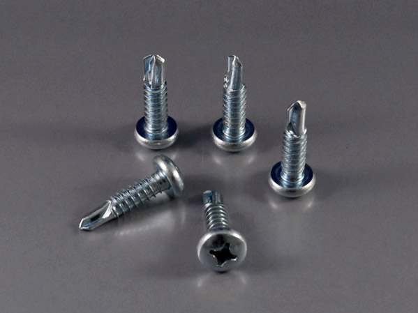 ASCCO INTERNATIONAL CO., LTD. , P+ 63x25 BK Din 7504N Self Drilling Screw Pan Head Phillips Zinc Plated