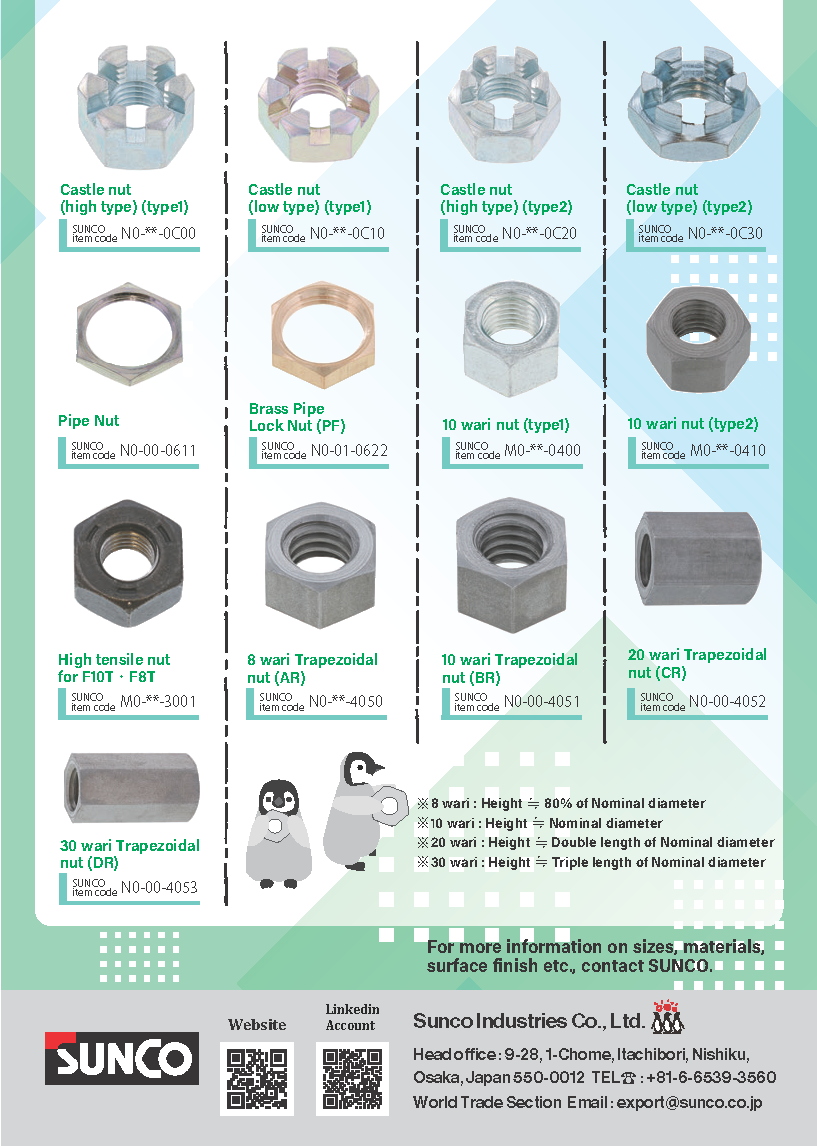 SUNCO INDUSTRIES CO., LTD. JAPAN