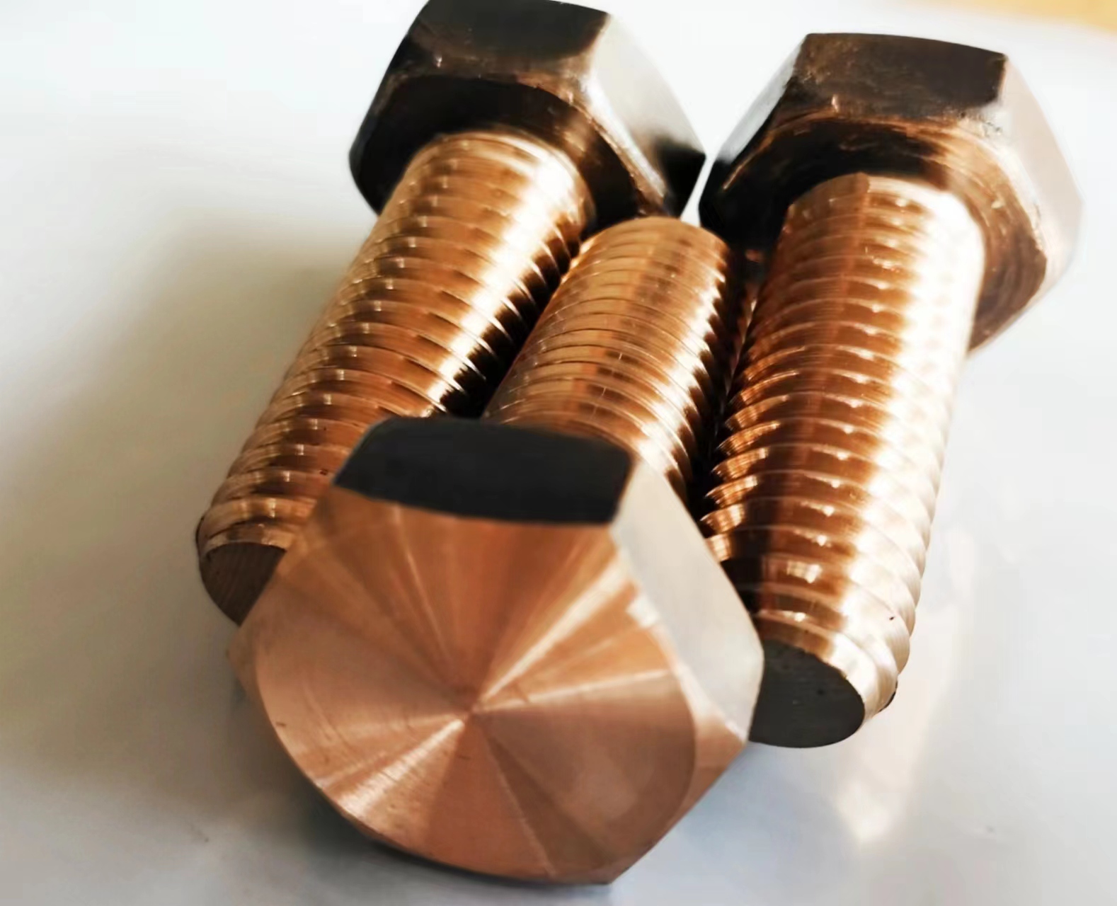 Chongqing Yushung Non-Ferrous Metals Co., Ltd. , Silicon Bronze Heavy Hexagon Cap Screws