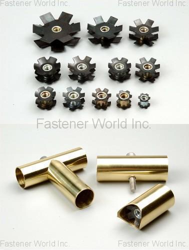 SUNG THE CHUAN TRADE ENTERPRISE CO., LTD. , Star-Shaped Pipe Inserts,nuts,fastener,set-nut,bike-nut , Nautical Hardware SUNG THE CHUAN TRADE ENTERPRISE CO., LTD. , Star-Shaped Pipe Inserts,nuts,fastener,set-nut,bike-nut , Nautical Hardware
