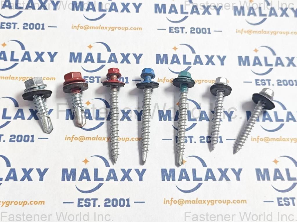 Shanghai Malaxy Industry Co., Ltd. , Carbon Steel Self Drilling Screws (Tek Screws) - Zinc Plated Corrosion Resistance