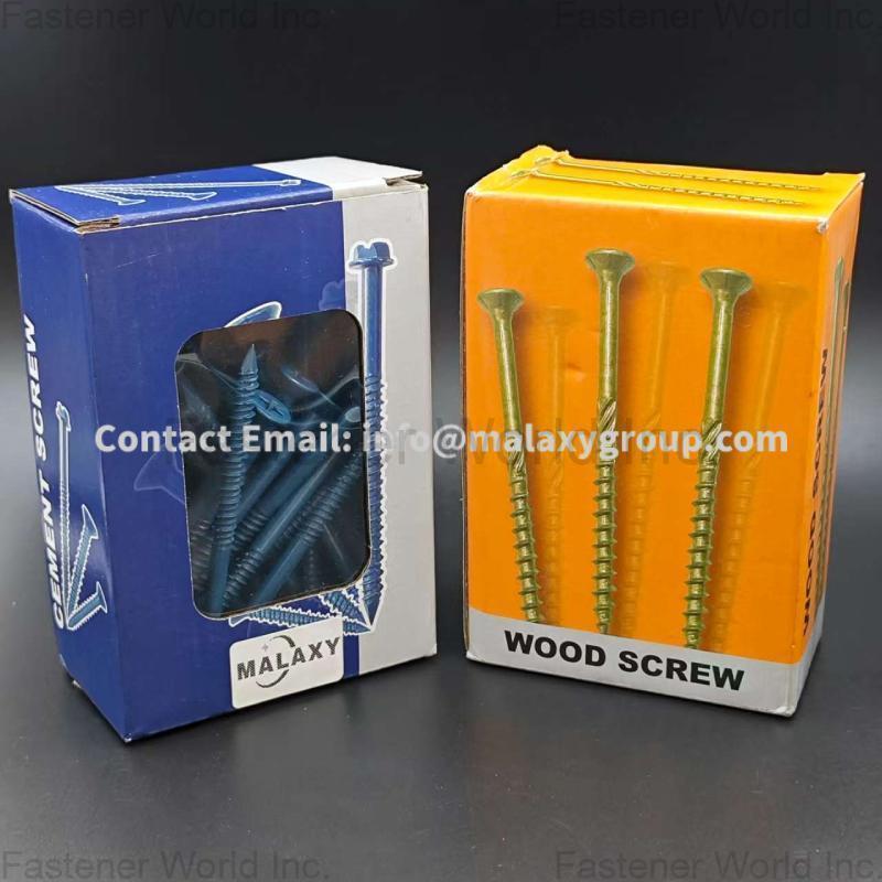 Shanghai Malaxy Industry Co., Ltd. , Deck Screws for Outdoor Projects - Corrosion Resistant, Self-Drilling & Star Drive (25-Pack)