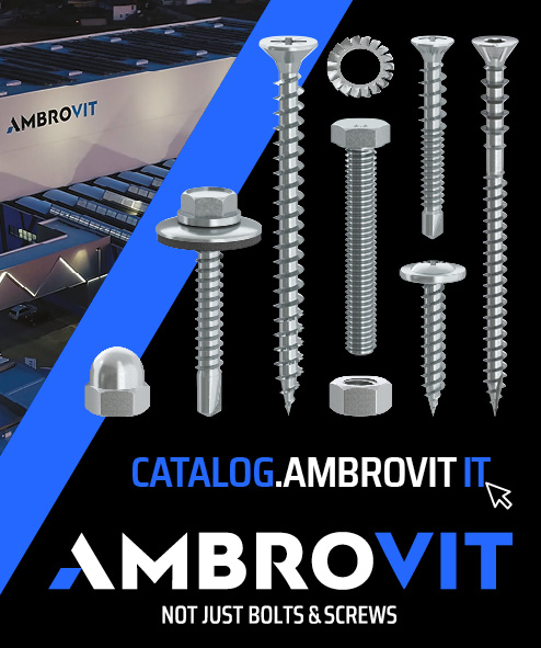 AMBROVIT S.P.A. , Chipboard Screws / Combined Screws / Machine Screws / Wood Screws / Hexagon Head Cap Screws / TRI-LOBULAR Screws / PVC Screws / Self-Tapping Screws / Countersunk Bolts / Hexagon Nuts / Flat Washers / Self-drilling Screws AMBROVIT S.P.A. , Chipboard Screws / Combined Screws / Machine Screws / Wood Screws / Hexagon Head Cap Screws / TRI-LOBULAR Screws / PVC Screws / Self-Tapping Screws / Countersunk Bolts / Hexagon Nuts / Flat Washers / Self-drilling Screws