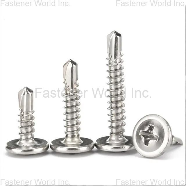 WENZHOU YUNHU FASTENERS CO., LTD , Round Head Washer Drilling Screws