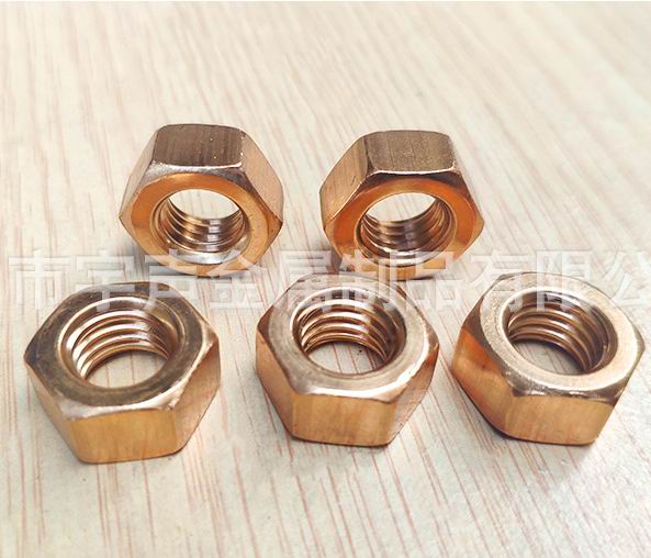 Chongqing Yushung Non-Ferrous Metals Co., Ltd. , C65500 high silicon bronze hex nuts M6 - M30 DIN934 Chongqing Yushung Non-Ferrous Metals Co., Ltd. , C65500 high silicon bronze hex nuts M6 - M30 DIN934