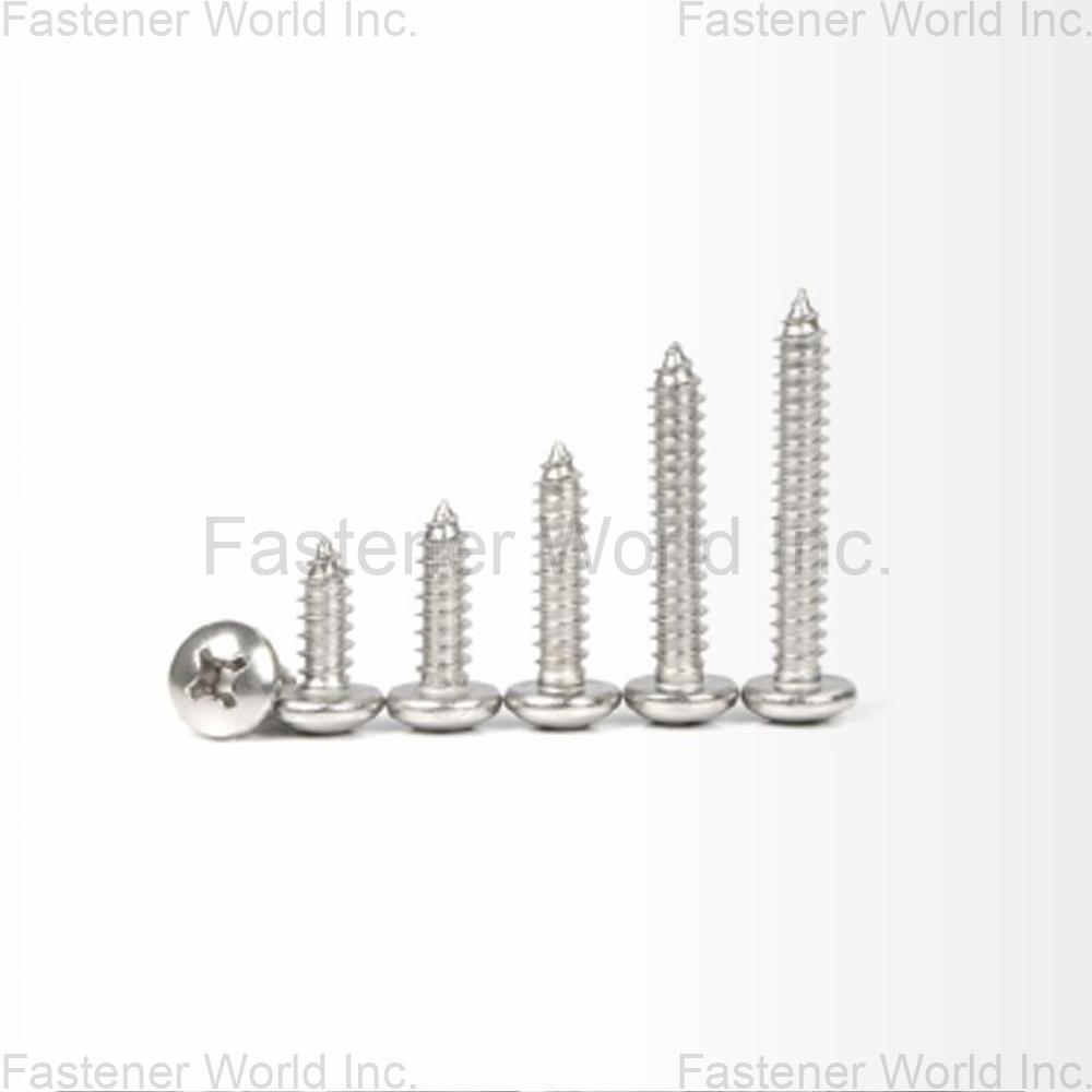 WENZHOU YUNHU FASTENERS CO., LTD , Self Tapping Screws With Round Head WENZHOU YUNHU FASTENERS CO., LTD , Self Tapping Screws With Round Head