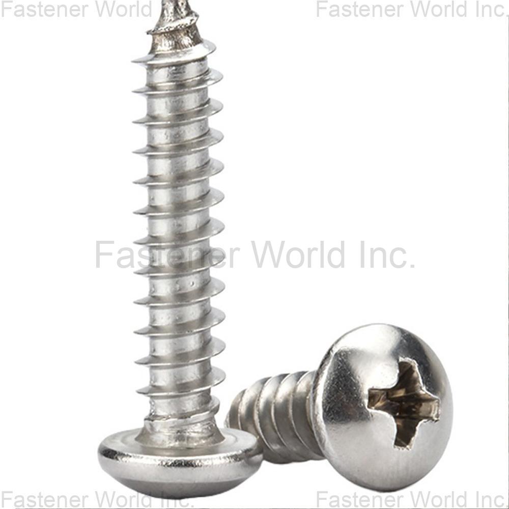 WENZHOU YUNHU FASTENERS CO., LTD , Self Tapping Screws With Round Head WENZHOU YUNHU FASTENERS CO., LTD , Self Tapping Screws With Round Head