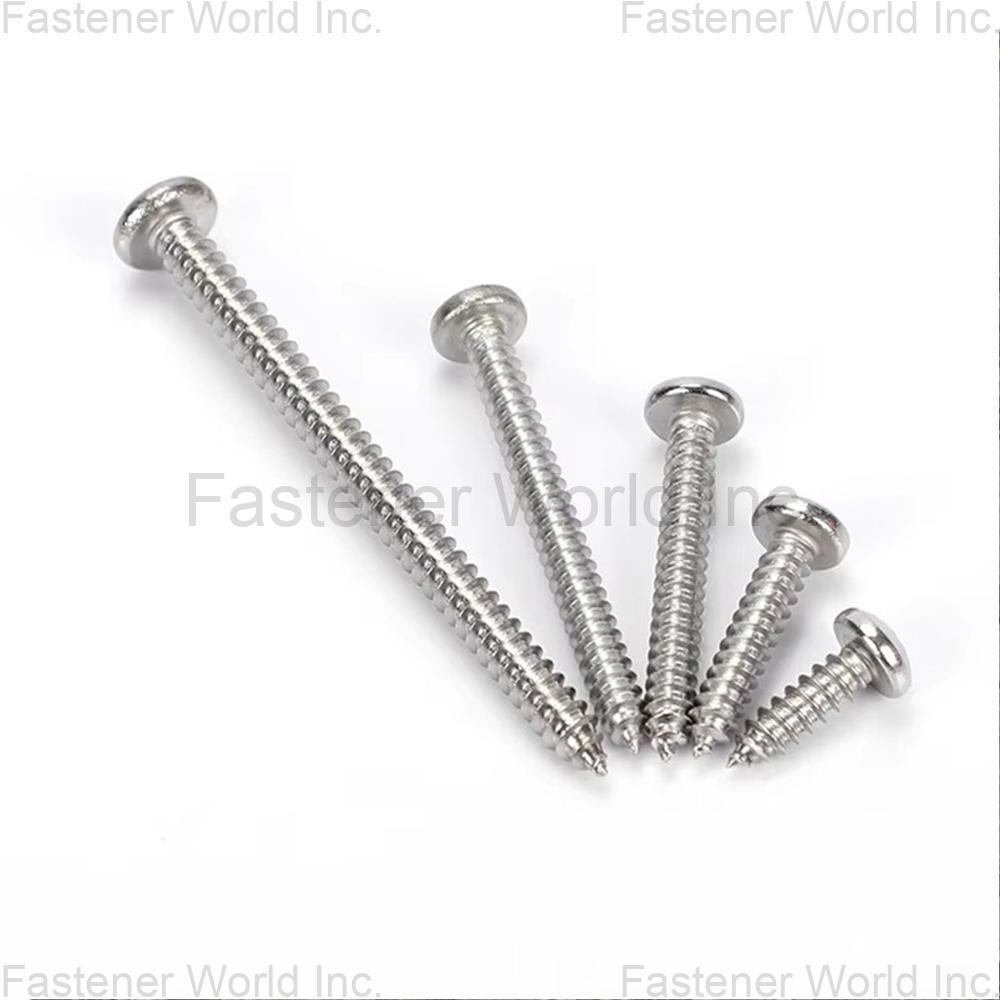 WENZHOU YUNHU FASTENERS CO., LTD , Self Tapping Screws With Round Head WENZHOU YUNHU FASTENERS CO., LTD , Self Tapping Screws With Round Head