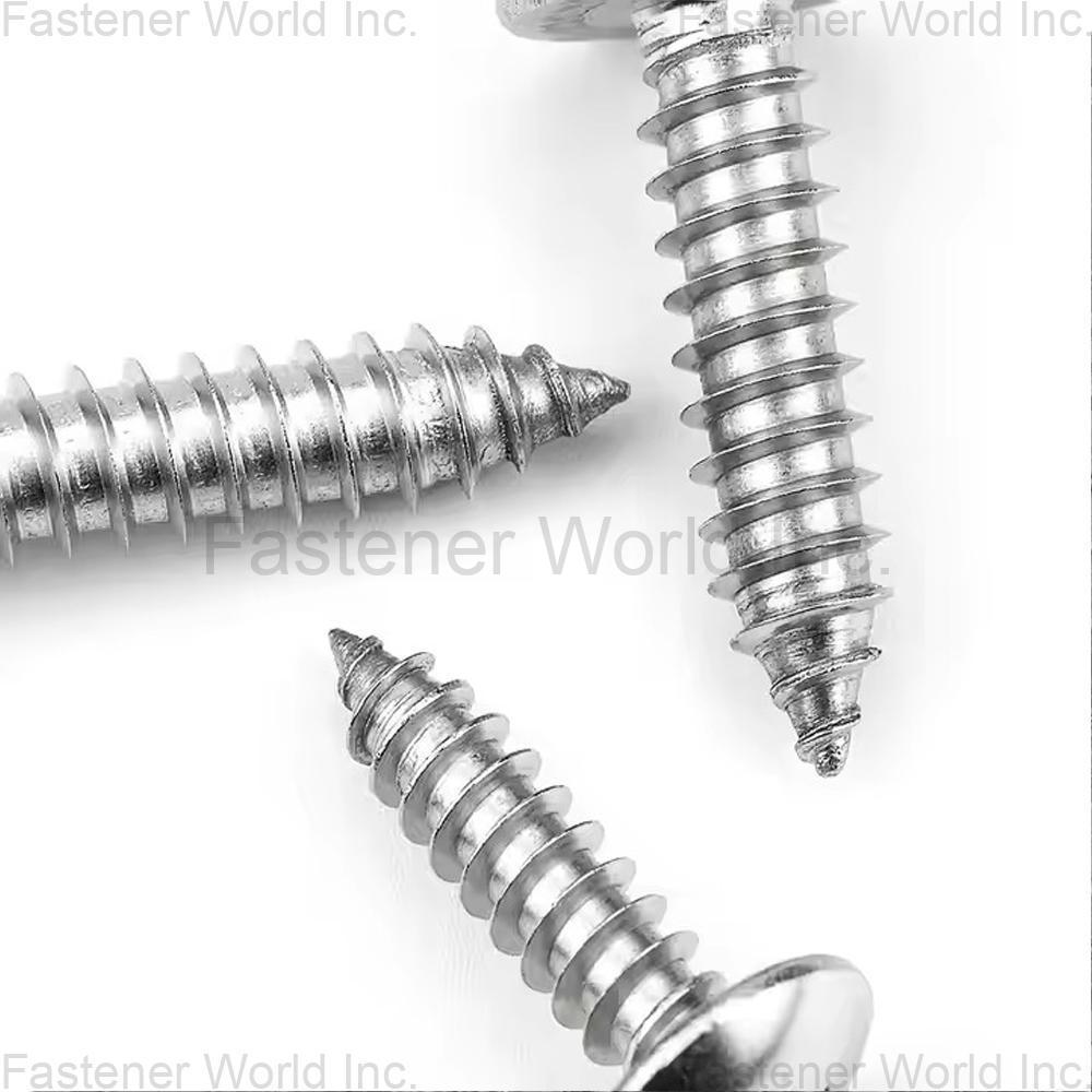 WENZHOU YUNHU FASTENERS CO., LTD , Self Tapping Screws With Large Flat Head