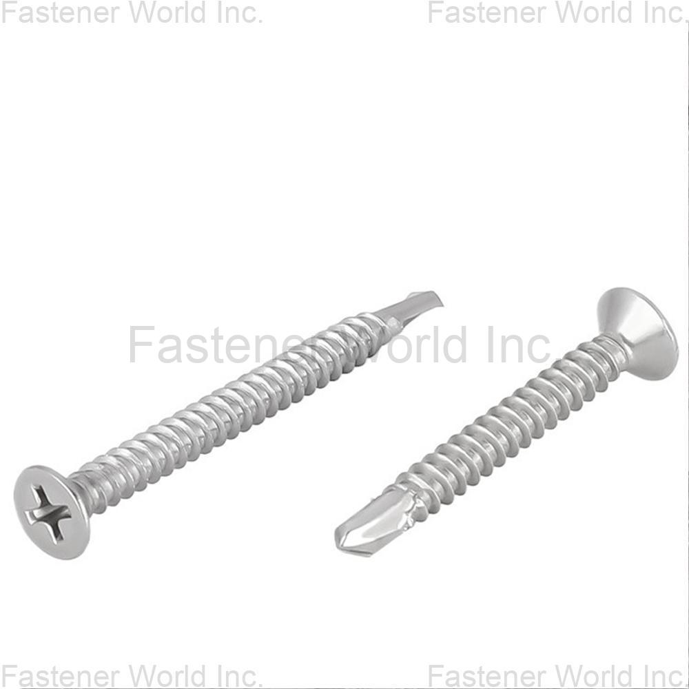 WENZHOU YUNHU FASTENERS CO., LTD , Flat Head Drilling Screws WENZHOU YUNHU FASTENERS CO., LTD , Flat Head Drilling Screws