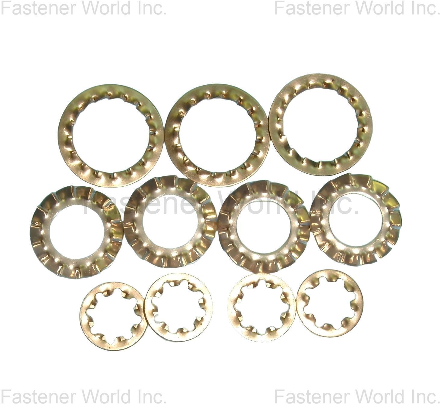 Chongqing Yushung Non-Ferrous Metals Co., Ltd. , Phosphor Bronze Internal &  External Tooth Lock Washers 10g to 5/8