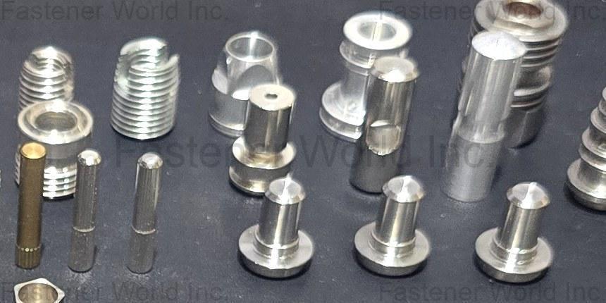 RI YUE XING PRECISION INDUSTRIAL CO., LTD. , Threaded Inserts & Precision Turned Studs