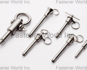 Quick Release Positive Locking Pins (Pip Pins), Ring Handle - Pegasus Auto  Racing Supplies