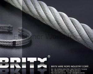 fastener-world_BRITX WIRE ROPE IND. CORP. fastener-world(BRITX WIRE ROPE IND. CORP. )