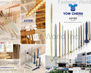 ASTER, Thread for Wood working, Furniture, Construction(YOW CHERN CO., LTD. )