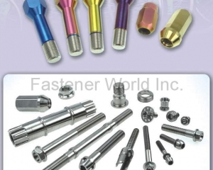 CNC Titanium Parts(金祐昇实业有限公司 (J. T. Fasteners Supply Co., Ltd.) )
