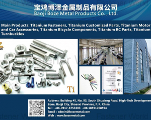 fastener-world(BAOJI BOZE METAL PRODUCTS CO.,  LTD. )
